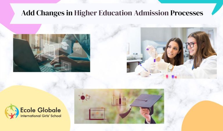 Changes in Higher Education Admission Processes