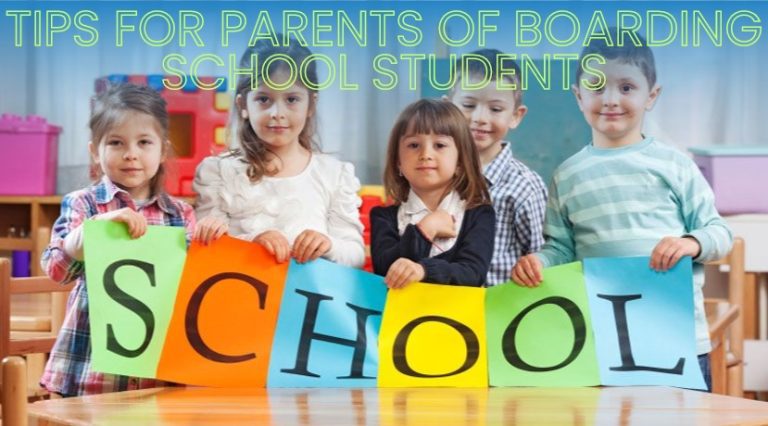 Tips for parents of boarding school students