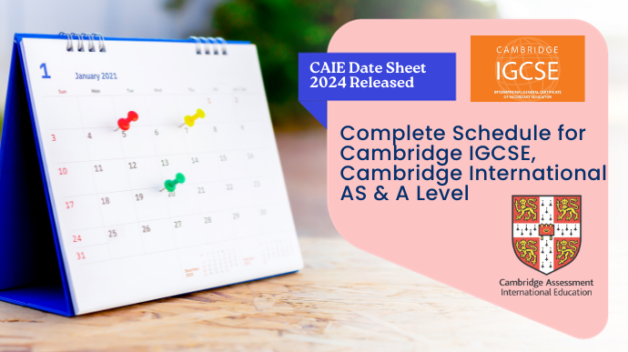 CAIE Date Sheet 2024