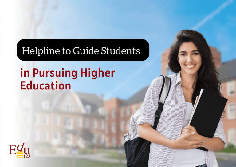 Helpline to Guide Students in Pursuing Higher Education