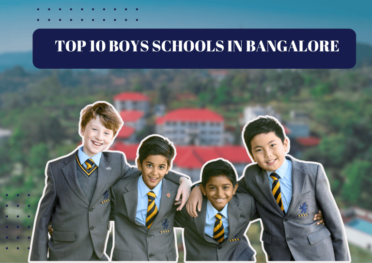 Top 10 Boys Schools in Bangalore | Latest List 2024-25