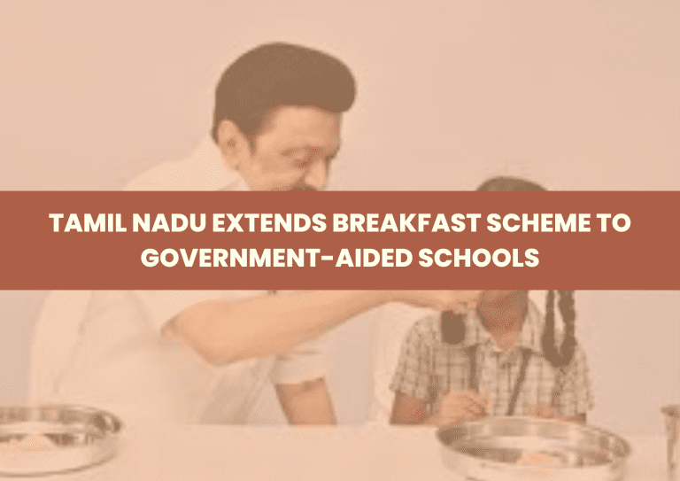 breakfast scheme to government-aided schools