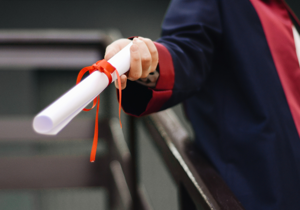 Issuing 43,000 Forged Degrees