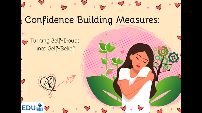 Confidence Building Measures Turning Self-Doubt into Self-Belief