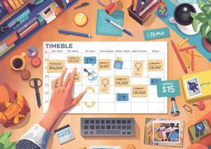 study timetable for home