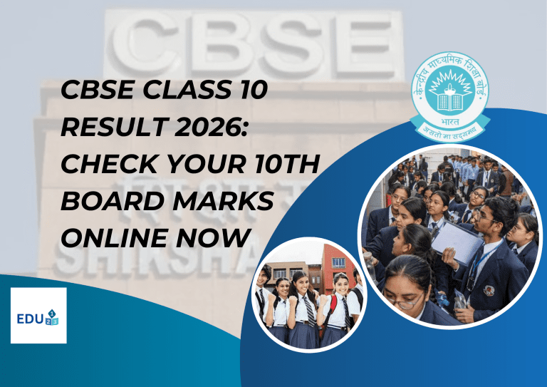 CBSE Class 10 Result 2026: Check Your 10th Board Marks Online Now